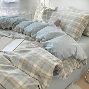 Grace | Bộ 4 Món Vải Sọc 100% Cotton
