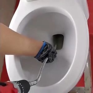 Dây thông tắc cống bồn cầu bồn rửa dùng cho máy khoan phi Ø10 - 2.5m 5m-HAUSE