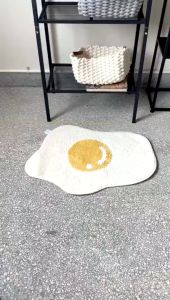 【Nuvio】 Suntek ไข่ดาว เสื่อปูพื้นห้องน้ำ เสื่อเท้าดูดซับ ห้องน้ำ พรมอาบน้ำนุ่ม พรมกันลื่นแห้งเร็ว