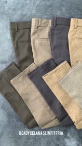 JVIC Celana Slimfit Hitam Elegan