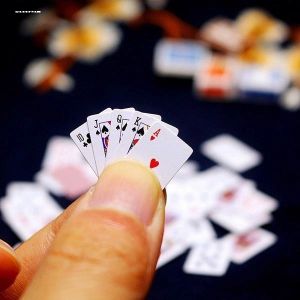 Mini Funny Cute Pocket-Sized Poker Cards