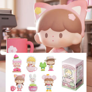 Cherry Blossom Cafe Series Blind Box kawaii Toy action doll Figure Cute Girl Birthday Gift