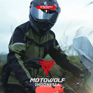 Jaket Touring Motor Waterproof Protector CE1 5 Sisi + Inner Heater JM3