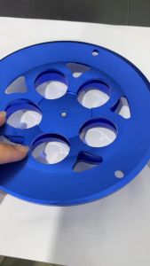 Cover kipas matic cnc engine cover pelindung kipas radiator matic cnc model flower/kembang spinner universal high quality