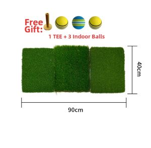 B·C·GOLF | Portable Golf Swing & Chip Practice Mat For Long Grass and Short Grass
