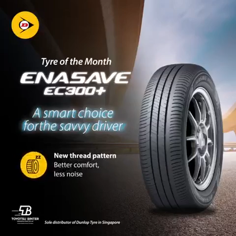 Dunlop 215/65 R16 98S Enasave EC300+ Tire Dunlop Enasave Ec300