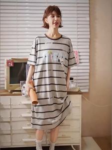 GONGDIE | Cooling Cotton Summer Sleep Dress