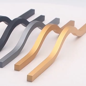 Handle Lemari Mountain Shape Bahan Paduan Aluminium Tarikan Lemari Cocok Untuk Lemari Kabinet Laci Nakas Laci Kitchen Set Drawer Baik