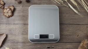 Kitchen Scale Stainless Steel Food Diet Scale （By2pcs AAA Battery Power supply）
