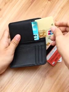 Women Men Card Holder Multifunctional Drivers License Leather Case Thin Business Credit Card ID Cardholder