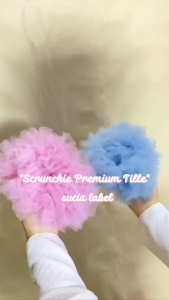 Sucia - Scrunchie Tile Cepol Hijab Rambut Ukuran 20CM