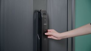 PHILIPS Home Access DDL709-FVP-7HWS - Push-pull Smart Door Lock