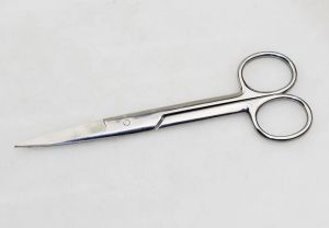 Kéo Phẫu Thuật Bằng Thép Không Gỉ 14cm Đầu Cong Thẳng Thiết Bị Trường Hợp Khẩn Cấp Y Tế Dụng Cụ Cắt Cho EMT