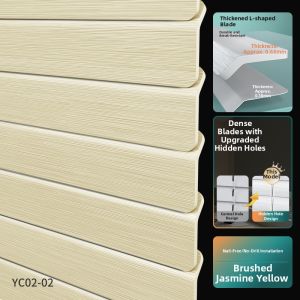 Privacy L-Shaped PVC Drilling-Free Curtain