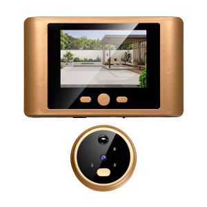 Chuông Cửa Camera HD Với Màn Hình LCD 2.8 Inch Tầm Nhìn Ban Đêm Hồng Ngoại Phát Hiện Chuyển Động PIR - Chuông Cửa Điện Tử Kỹ Thuật Số Lỗ Nhìn Trộm Cho An Ninh Gia Đình