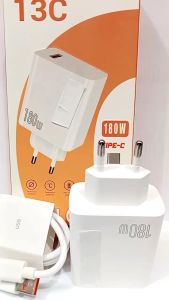 Charger REDMi 13C 180W Quick Charging Travel Charger Support Fast Charger