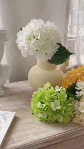 1/2 Chiếc 41CM Hoa Cẩm Tú Cầu Tơ Nhân Tạo Hoa Cho Gia Đình Phòng Vườn Cưới Bình Hoa Trang Trí Hoa Giả Vật Trang Trí