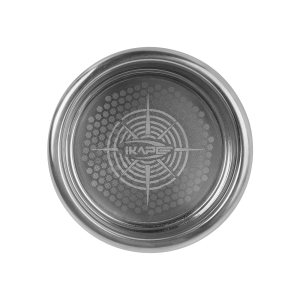 IKAPE Beehive Stainless Steel Espresso Filter Basket-Precision High Extraction for51/54/58MM Bottomless Portafilter Coffee Maker