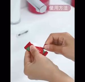 HANDUK MINI TERKOMPRESI / HANDUK MUKA PORTABLE TRAVELING SEKALI PAKAI PER 8 PC