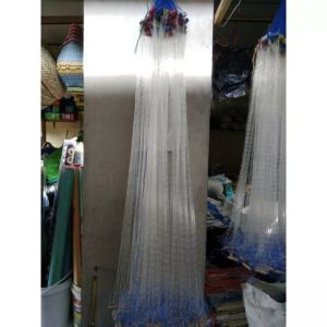 Jaring Ikan Siap Pakai Ukuran Lubang 2 jari 3 jari panjang -+50 meter