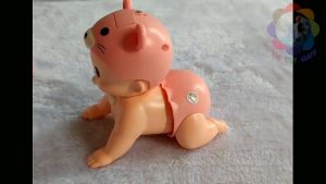 em bé tập bò có nhạc kích thích tập bò cho bé đồ chơi baby bò có nhạc Đồ chơi trẻ em phát triển