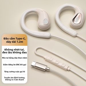 HANG | Tai Nghe Có Dây Chất Lượng Cao Kiểu Gaming Thoải Mái Loại C