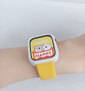 silicone strap+case for Huawei Watch Fit 3 watch casual versatile fashion waterproof summer cute band