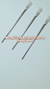Jarum Suntik Lubang Besar Tumpul Kepala Suntikkan