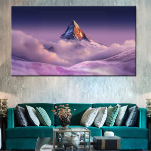 500/1000/1200/2000PCS Jigsaw Puzzle Majestic Mountain Peak Scenery Print For Adults Perfect Gift For Art And Puzzle Enthusiasts