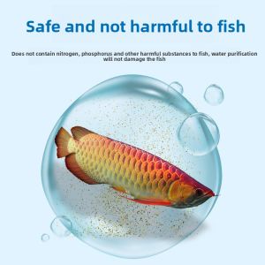 MONLEYTA | Aquarium Water Purifier Clear Water Cleaner Antibacterial Treatment Nitrogenizing Bacteria For Fish Tank Water Clarity