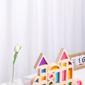 Rainbow Kaleidoscope Acrylic Building Blocks Toys