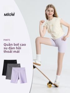 MiiOW | Quần short yoga ba mảnh cho bé gái Quần lưới mùa hè ngoài trời Quần đùi xe đạp Quần an toàn cho học sinh