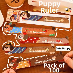 Dachshund Shaped Magnetic Book Mark Ruler