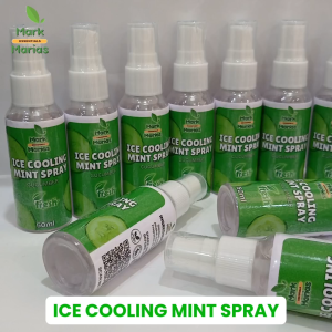 Mark and Marias Ice Cooling Mint Spray 50ml | Cucumber Extract | Instant Cooling & Refreshing Body Spray | Hydrating & Soothing Mist | Energizing Freshness | Quick Dry Non-Sticky | Cooling Spray for Face & Body | Daily Use | Men & Women Travel Size Fresh