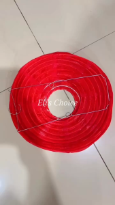 Lampion KAIN OUTDOOR Merah & Putih Polos TAHAN AIR Dekorasi 17 Agustus Kemerdekaan Indonesia