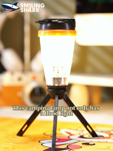 SMILING SHARK LY8305 LED Flashlight Super Bright Camping Light 5Mode White Warm Light Type-c Rechargeable Torch Light Waterproof Outdoor Camping Working