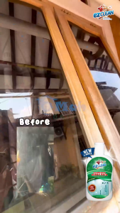 EZClean Pembersih Kerak Kaca Shower Jamur Kaca Serbaguna Ramah Lingkungan Non Beracun & Non Korosif