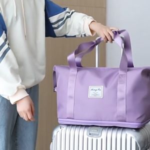 Travel Duffle Bag Large Capacity Luggage Bag Waterproof Storage Bag
