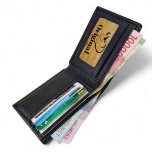 Dompet Mini Pria Tipis 100% Kulit Lipat Mini Kecil Terbaru