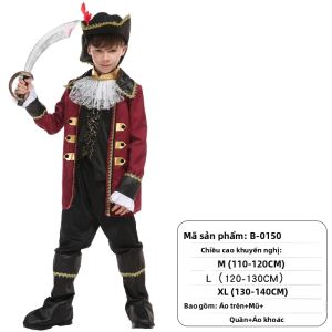 Bộ Trang Phục Cướp Biển Thuyền Trưởng Jack Sparrow Dành Cho Cả Nam Và Nữ Chất Liệu Polyester Gồm Áo Và Quần Dành Cho Các Bữa Tiệc Hóa Trang Lễ Hội Caribbean.
