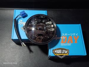 DAYMAKER BILED LAMPU DEPAN DAYBIL 5.75 INCH CB GL TIGER KATANA BILLET SPOSRTSDAY pnp l2g van van jute cb 125 YL lama yl custom
