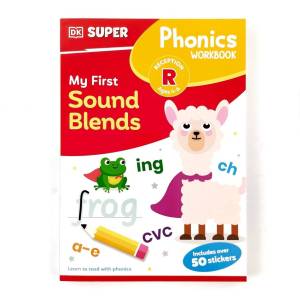 DK Super Phonics Workbook My First Sound Blends