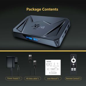 X96 | X96Q Pro+ TV Box Android 14 Allwinner H728 Octa Core 4GB 32GB WiFi 6 Dual Band 1000M LAN 4K BT5.0 USB3.0 Smart Media Player