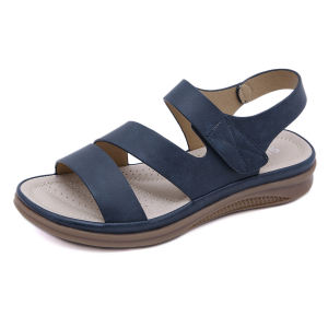 Big Size Summer Shoes Women Flat Sandals 41 42 Non Slip Plus Size Sandals