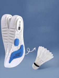 Thick Shock Absorption Insole with Arch Support for Men and Women