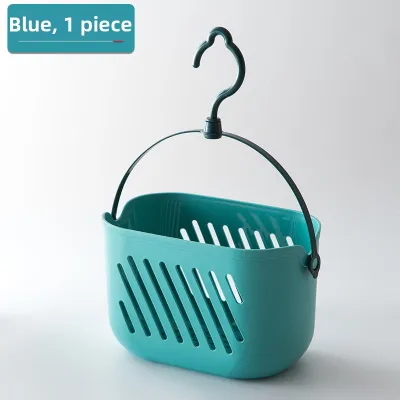 Bathroom Plastic Hanging Storage Basket