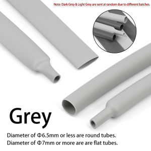 10Meters Heat Shrink Tube 2:1 Shrinkage Ratio Dia 0.6 0.8 1 1.5 2 2.5 3 4 5 6 mm Polyolefin Insulated Cable Sleeving 12 Colors