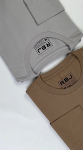 RBJ T-Shirt Cotton Lengan Panjang Pria 43037