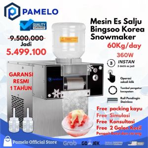 Mesin Es Bingsoo 360 Watt Mesin Bingso Machine Snow Ice maker Bingsoo