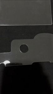 Paket Mudflap Motor Mio Sporty + Cover CVT Mio Sporty Bahan Akrilik Penahan Lumpur dan Cover CVT Mio Sporty